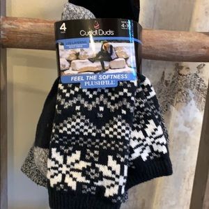 cuddl duds four pair socks pack